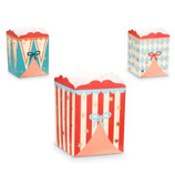 Box Porta Popcorn a Tema Circo 6pz