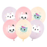 Palloncino in Lattice 12" Gabby's Dollhouse 6pz
