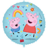Palloncino in Foil 18" Peppa Pig e George