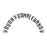 festone juventus buon compleanno