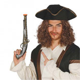 PISTOLA DA PIRATA CORSARO 42CM IN PLASTICA
