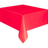 Tovaglia di Plastica Rossa 2.74mt