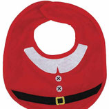 Bavaglino Babbo Natale Rosso per Bambino