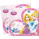 TOVAGLIOLO DI CARTA ROSA CENERENTOLA E RAPUNZEL