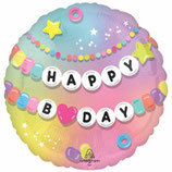Palloncino in Foil 18" Happy Birthday "Baby"