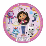 Piatto carta 20cm Gabby's Dollhouse 8pz