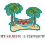 Maxi Festone "Finalmente in Pensione" 6mt