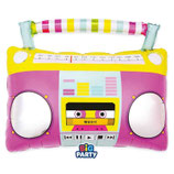 Palloncino in Foil 23" Junior Shape Stereo "Music Party"