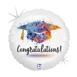 Palloncino in Foil 18" Laurea "Grad Congrats"