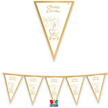 Bandierina Carta "Santa Cresima" 3mt