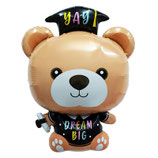 Palloncino in Foil 21" Multi-Balloons Orsetto per Laurea