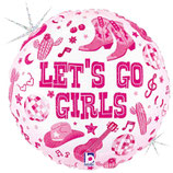 Palloncino in Foil 18" Happy Birthday Cowgirl