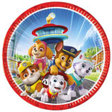 Piatto di Carta 23cm Paw Patrol "Rescue Heroes" 8pz