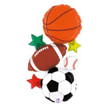 Palloncino in Foil 48" Multi-Balloons Sport "Multi-Sports Stacker"