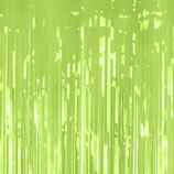 Frange Decorative in Foil Verde Pastello H.2mt