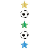 Balloon Tail decoro verticale con Pallone da Calcio 1.5mt