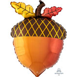 Palloncino in Foil 18" Junior Shape Ghianda Autunno "Fall Acorn"
