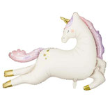 Palloncino in Foil 50" Super Shape Unicorno Volante