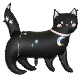 Palloncino in Foil 38" Super Shape Gatto Nero "Black Cat"