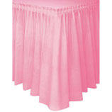 Gonnellina Girotavolo Adesiva di Plastica Rosa
