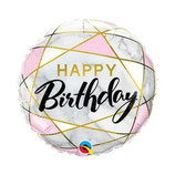 PALLONCINO HAPPY BIRTHDAY MARBLE
