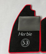 Tappeti Maggiolino mod. 1302-VETRO PIATTO- dal 1967 al 1972/1973 con ricamo HERBIE-53