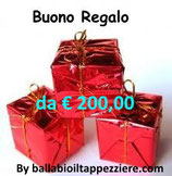 BUONO REGALO DA € 200,00