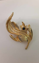 Broche Feuille - Signé Damart