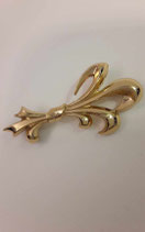 Broche Plaqué Or Fleur de Lis