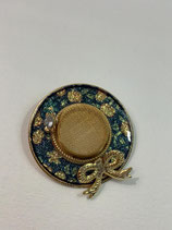 Broche vintage chapeau