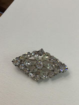 Broche ancienne zirconium