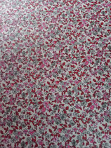 TEM fleurette pastel rose/gris