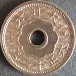 10銭白銅貨　大正12年