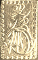 明治二分判金