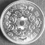 鳳凰100円銀貨　昭和33年