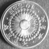 旭日10銭銀貨　大正3年