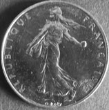 フランス銀貨　西暦1992年