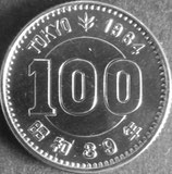 東京オリンピック銀貨