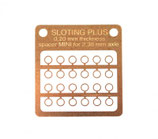 Sloting Plus Achsdistanzen 2,38mm Bronze 0,20 mm 24 Stück Artnr. SP062012