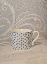 Tasse mit blauem Muster  Bastion Collection