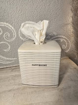 Taschentuchbox   gestreift