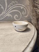 Kleines Schälchen mit goldigen Schleifen   Bastion Collections
