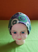 Beanie short Sterne/lila KU 43/45