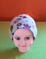 Beanie short Blume/lila KU 43/45