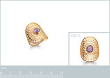 Bague oxyde violet