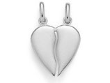 Pendentif coeur à partager