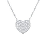 Collier cœur oxydes