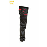K9 Zipp-off Hose schwarz-rot