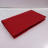 Porte-chéquier format portefeuille (simili), rouge vif
