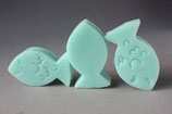 3 Fisch Gästeseifen Vegan Provence / mini fish shaped soaps